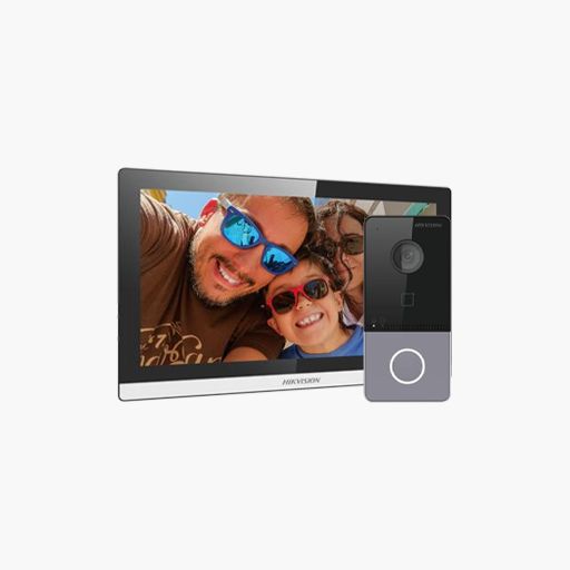 Hikvision DS-KIS613-P Value Series IP Video Intercom Kit, 7"