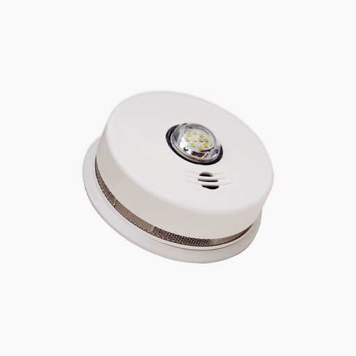 Kidde P4010ACLEDSCA 120V AC in Smoke and Strobe Alarm
