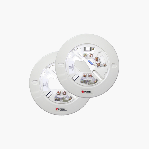 Potter SB-46 SB Series 46mA Draw at 24VDC Smoke Detector Base
