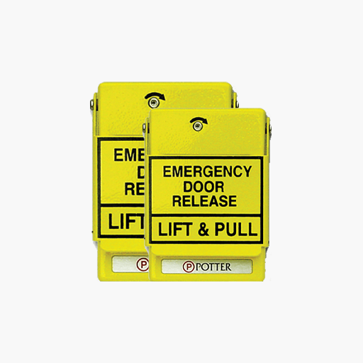 Potter 1000670-3 Special Application Manual Pull Station, Yellow
