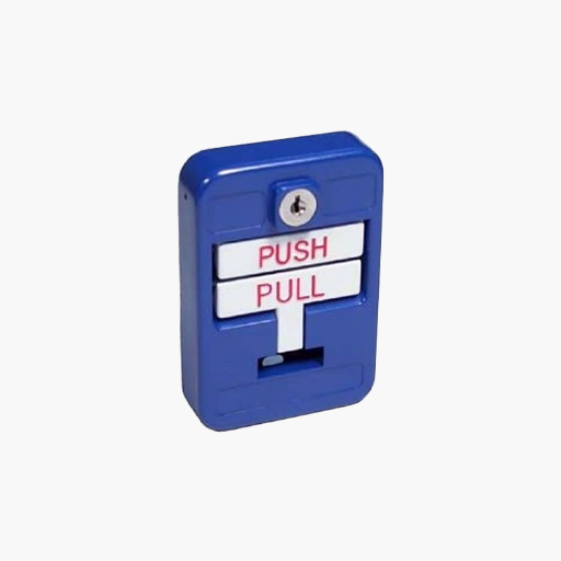 SigCom SG-42CXK1E-BL SG-42 Series Die-Cast Metal Pull Station