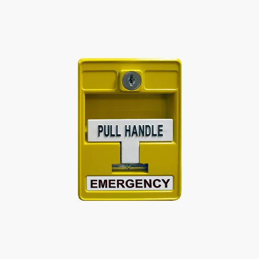 Mircom MS-704U Single Action Emergency Manual Station, Yellow