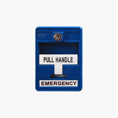 Mircom MS-703U Single Action Emergency Manual Station, Blue