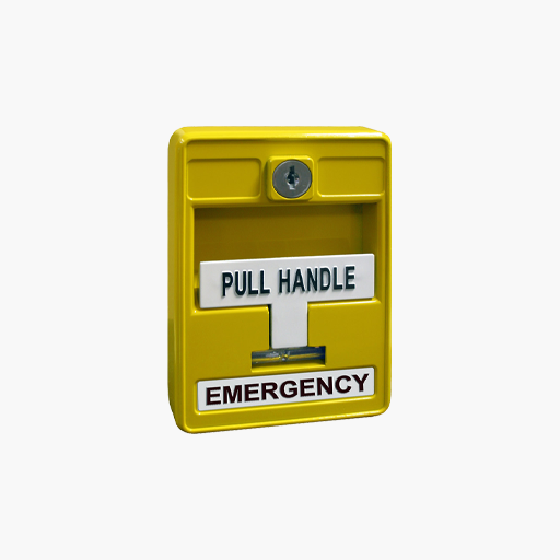 Mircom MS-704U Single Action Emergency Manual Station, Yellow