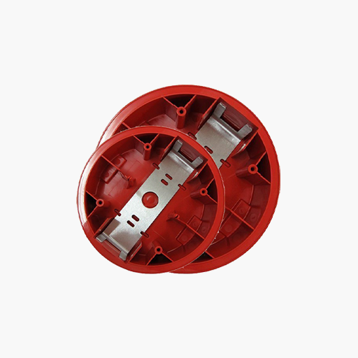 Eaton ESBCR Wheelock Exceder Series Ceiling Mount Back Box, Red