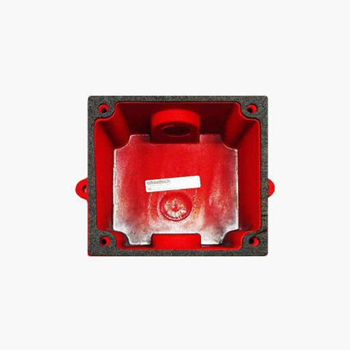 Eaton WBB-R Backbox, Outdoor, Red