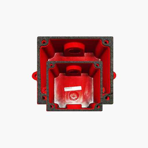 Eaton WBB-R Backbox, Outdoor, Red