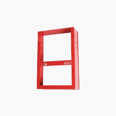 Edwards Signaling WG4RTS Genesis WG4 Series Surface Skirt, Red
