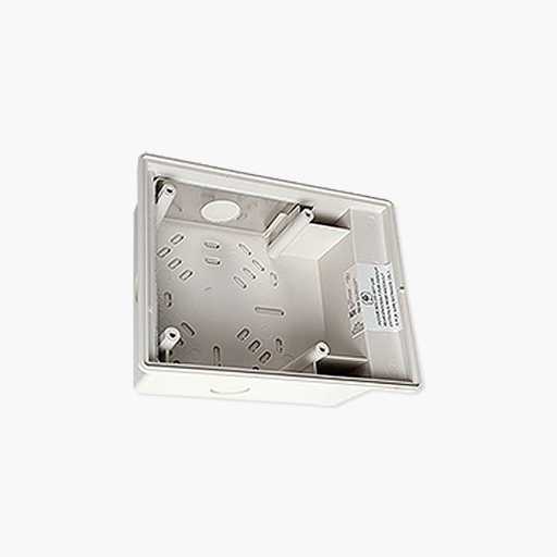 Edwards Signaling EG4B Genesis EG4 Surface Box, White