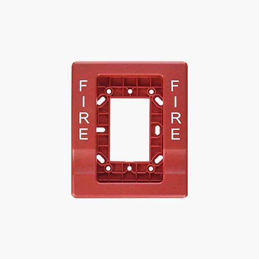 Edwards Signaling EG1RT-FIRE Genesis Trim Plate for Wall Mount