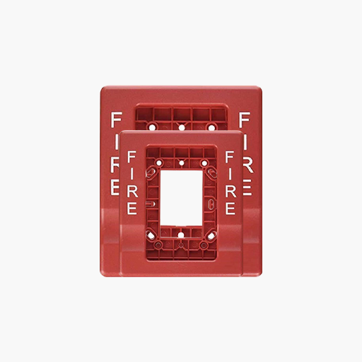 Edwards Signaling EG1RT-FIRE Genesis Trim Plate for Wall Mount
