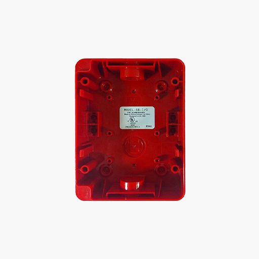 Fire-Lite SB-I/O Surface Mount Back Box for BG Series Pull Stations