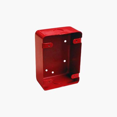 Mircom BB-700 Series 700 Surface Mount Backbox, Red