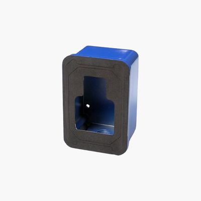 SigCom SG-WP-BL Die Cast Weatherproof Back Box, Blue