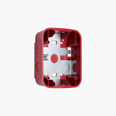 System Sensor SBBRL L-Series Wall Surface Mount Back Box, Red