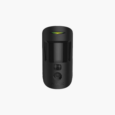 AJAX 42819.23.BL3 Wireless Motion Detector, Visual Alarm Verification