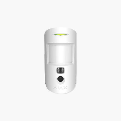 AJAX 42820.23.WH3 Wireless Motion Detector, Pet Immunity, White