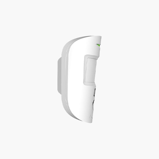 AJAX 42820.23.WH3 Wireless Motion Detector, Pet Immunity, White