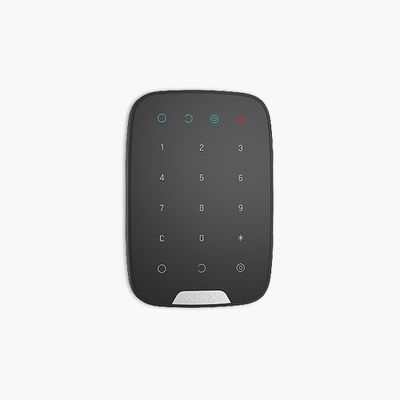 AJAX 42813.12.BL3 Wireless Touch Keypad, Black