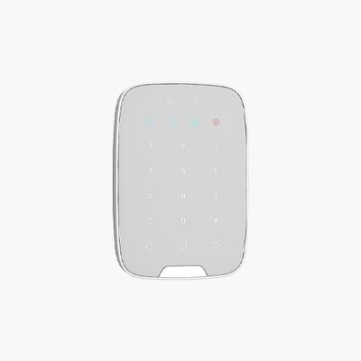 AJAX 42816.83.WH3 Wireless Touch Keypad Supporting Cards, Keyfobs
