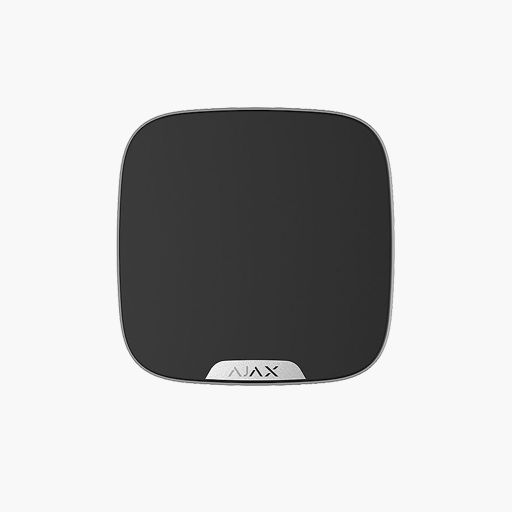 AJAX 42846.61.BL3 Wireless Outdoor Siren with Clip Lock, Black