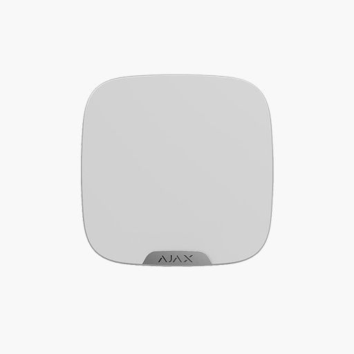 AJAX 42847.61.WH3 Wireless Outdoor Siren with Clip Lock