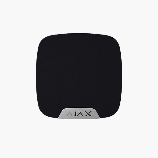 AJAX 42808.11.BL3 Wireless Indoor Siren, Black