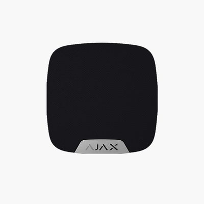 AJAX 42808.11.BL3 Wireless Indoor Siren, Black