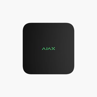AJAX 78271.122.BL 8-Channel NVR, 4K Resolution, Black