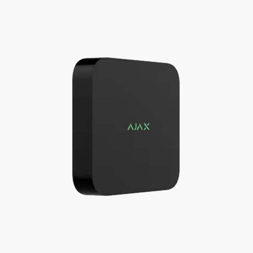 AJAX 78271.122.BL 8-Channel NVR, 4K Resolution, Black