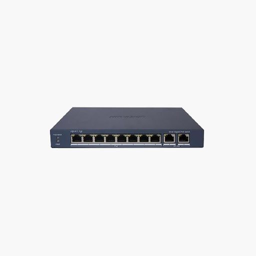 Hikvision DS-3E1510P-EI 8-Port Gigabit Smart PoE Switch