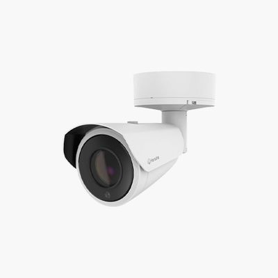 Hanwha PNO-A9311R 4K AI IR Bullet Camera 31x Zoom, White