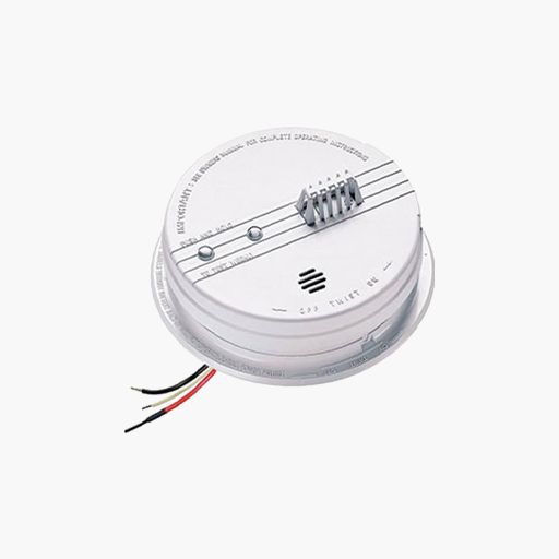 Kidde HD135F 135° Heat Detector, 120V AC with 9V Battery Backup