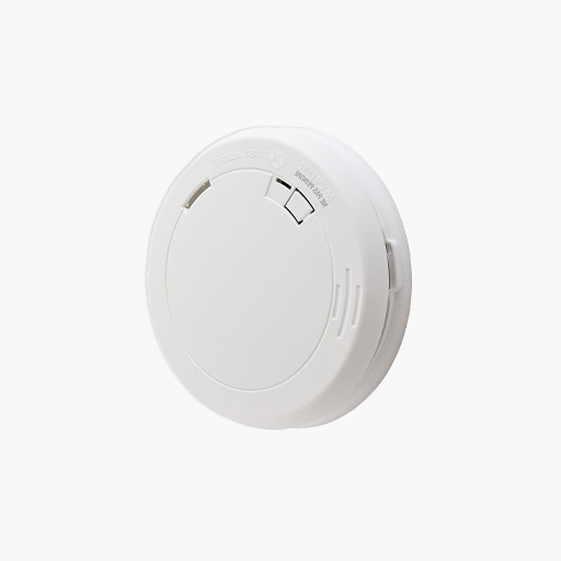 First Alert 1039848 Slim Photoelectric Smoke Alarm, 10-Year Battery