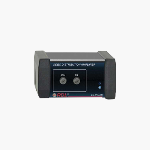 RDL EZ-VDA2B Video Distribution Amplifier, 1X2 BNC NTSC-PAL