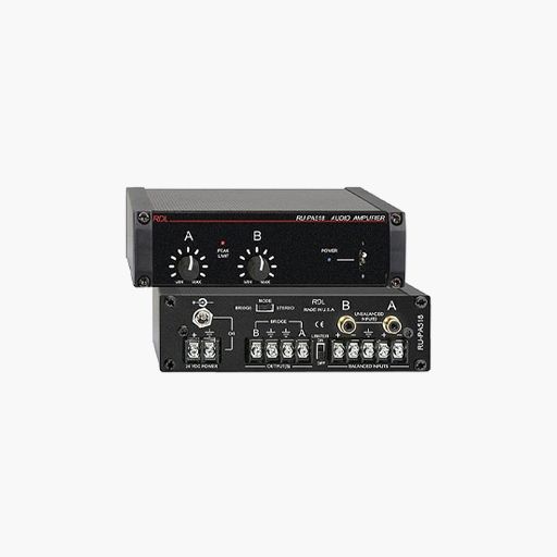 RDL RU-PA518 10W Stereo 18W Mono Audio Amplifier