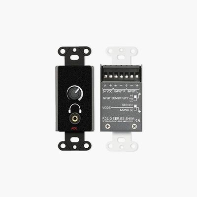 RDL DB-SH1M Stereophonic Headphone Amplifier, 1/8" (3.5mm) Jack
