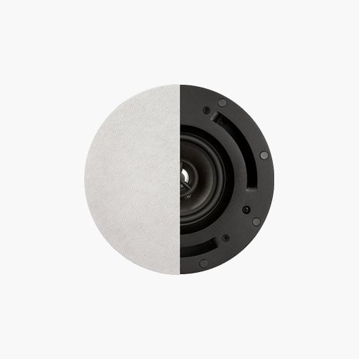 Beale Street TICW401 4" 2-Way in Ceiling/In-Wall Speaker, 70/100V