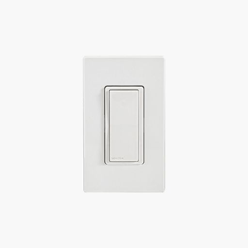 Leviton ZW15S-1RW 800 Series Decora Z-Wave Plus Smart Interruptor