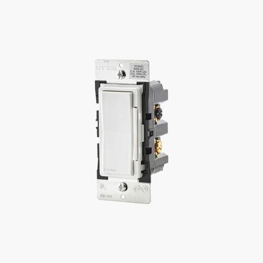 Leviton ZW4SF-1BW Decora Smart Z-Wave Fan Speed Controller