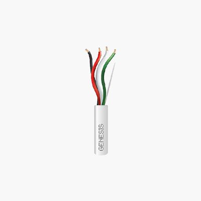 Genesis 31045512 22/4 Stranded Plenum Cable, CMP, CL3P, FT6, 500'
