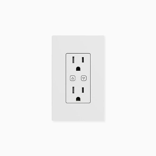 Qolsys IQSKT-PG PowerG In-Wall Socket with Outlets