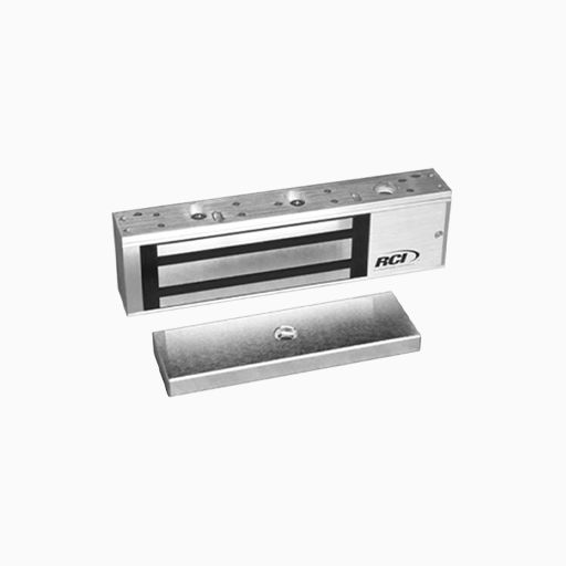 RCI 8310 Single MultiMag Mag Lock with Door Status Sensor, 12/24VDC