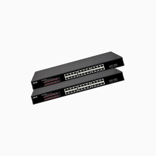AVYCON AVN-S24-2P24W400G 24-Port 400w Gigabit PoE Switch