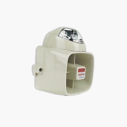 Potter SSX-52SC SSX-52 Series 120dB Durable Siren Strobe, Clear Lens