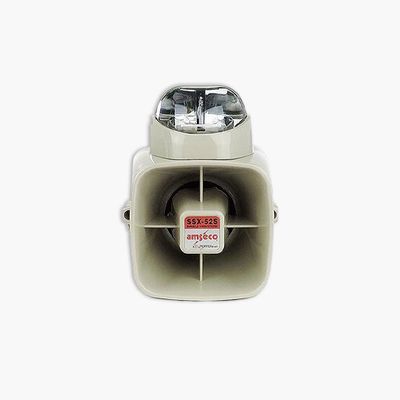 Potter SSX-52SC SSX-52 Series 120dB Durable Siren Strobe, Clear Lens