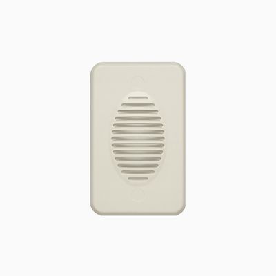 ADI PRO 0E-1GANGCHIM Single Gang, Flush Mount Chime, White