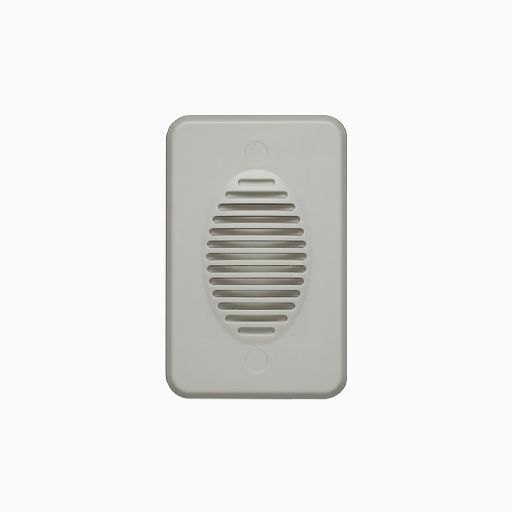ADI PRO 0E-1GANGSIRN Single Gang Siren, Single Tone; 105 dB, White