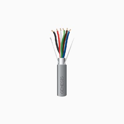 Genesis 22065509 22/6 Stranded Shielded Riser Cable, CL3R, FT4