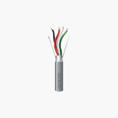 Genesis 22045509 22/4 Stranded Shielded Riser Cable, CL3R, FPLR